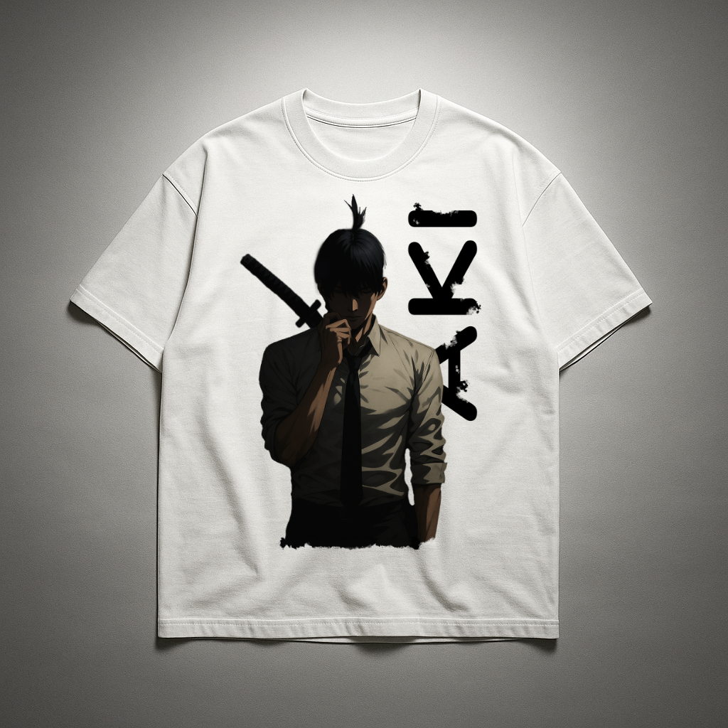 Aki V2 Oversized T-shirt | Chainsaw Man