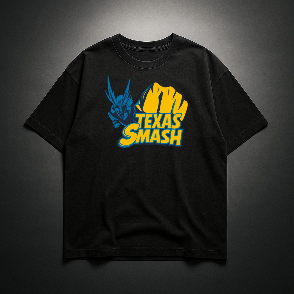 All Might “Texas Smash” Oversized Tee | MHA