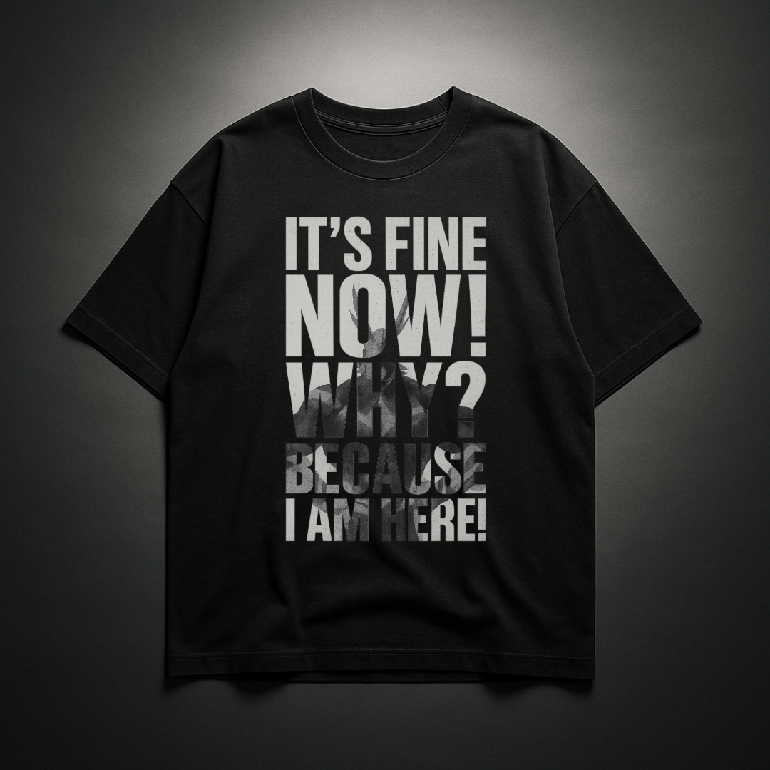 All Might V5 Oversized Tee | MHA