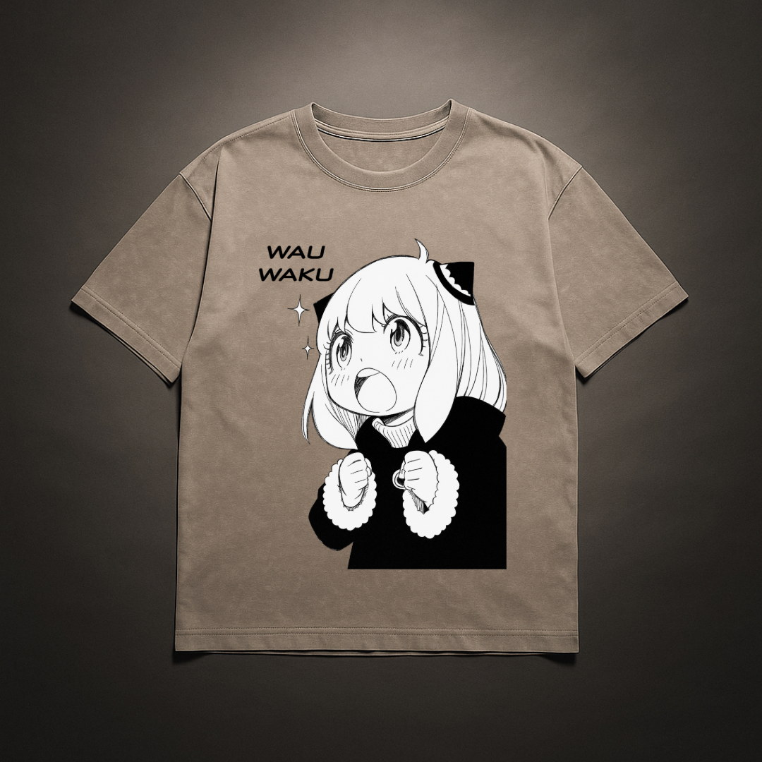 Anya V4 Washed Tee | Spy X Family