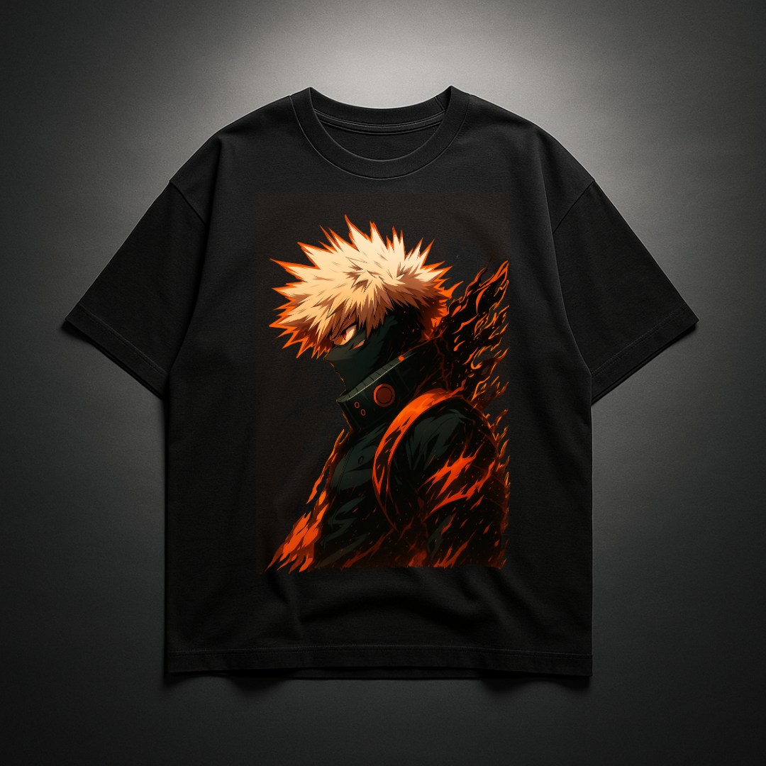 Bakugo V1 Oversized Tee | MHA