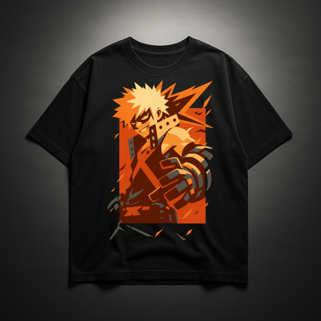 Bakugo V2 Oversized Tee | MHA