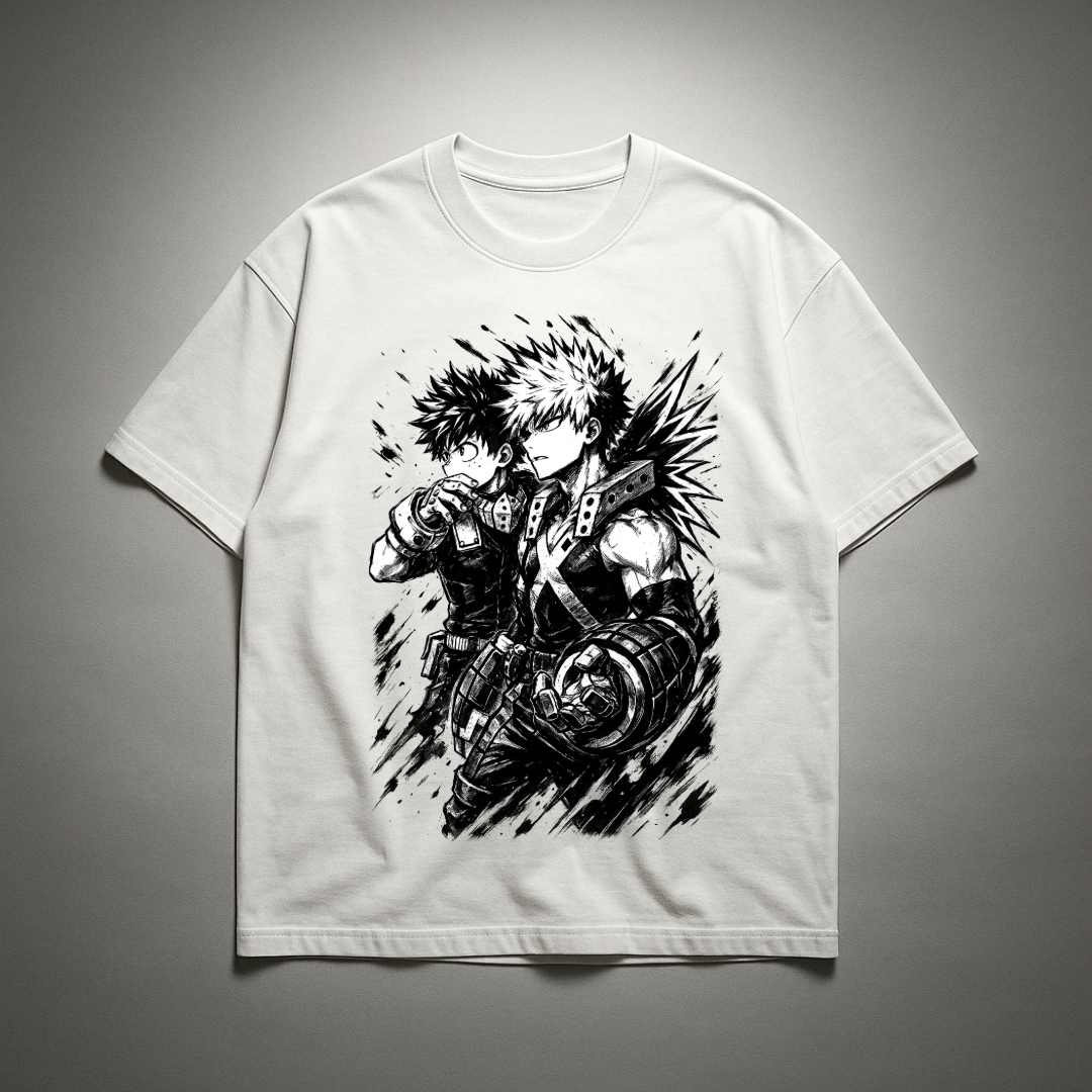 Deku & Bakugo V1 Oversized Tee | MHA