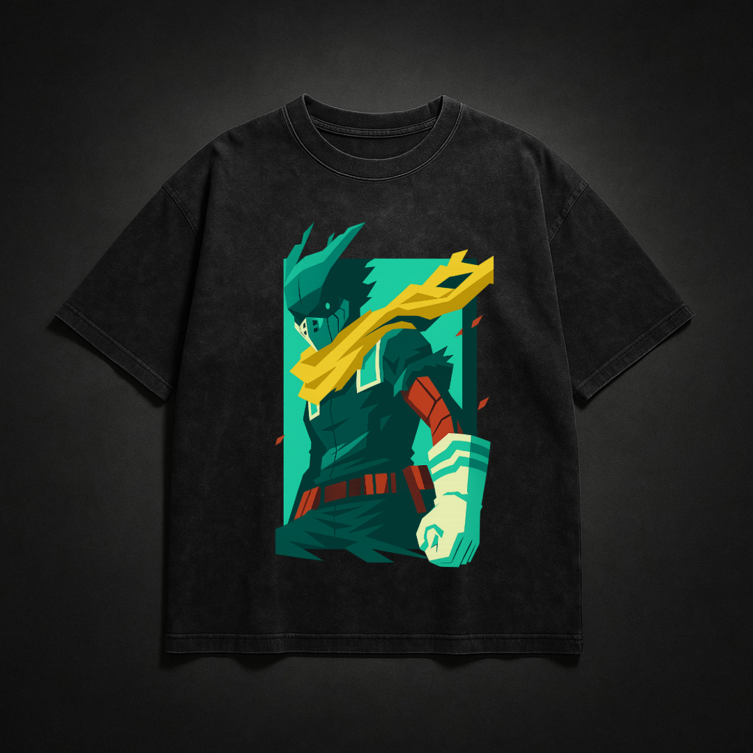 Deku V2 Washed Tee | MHA