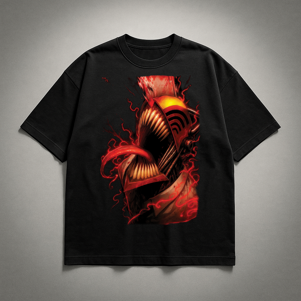 Denji V1 Oversized T-shirt | Chainsaw Man