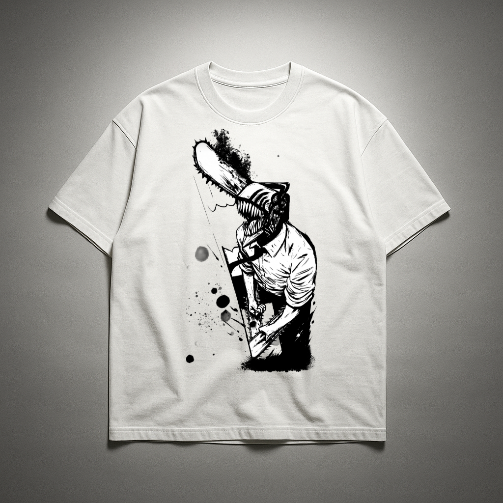 Denji V3 Oversized T-shirt | Chainsaw Man