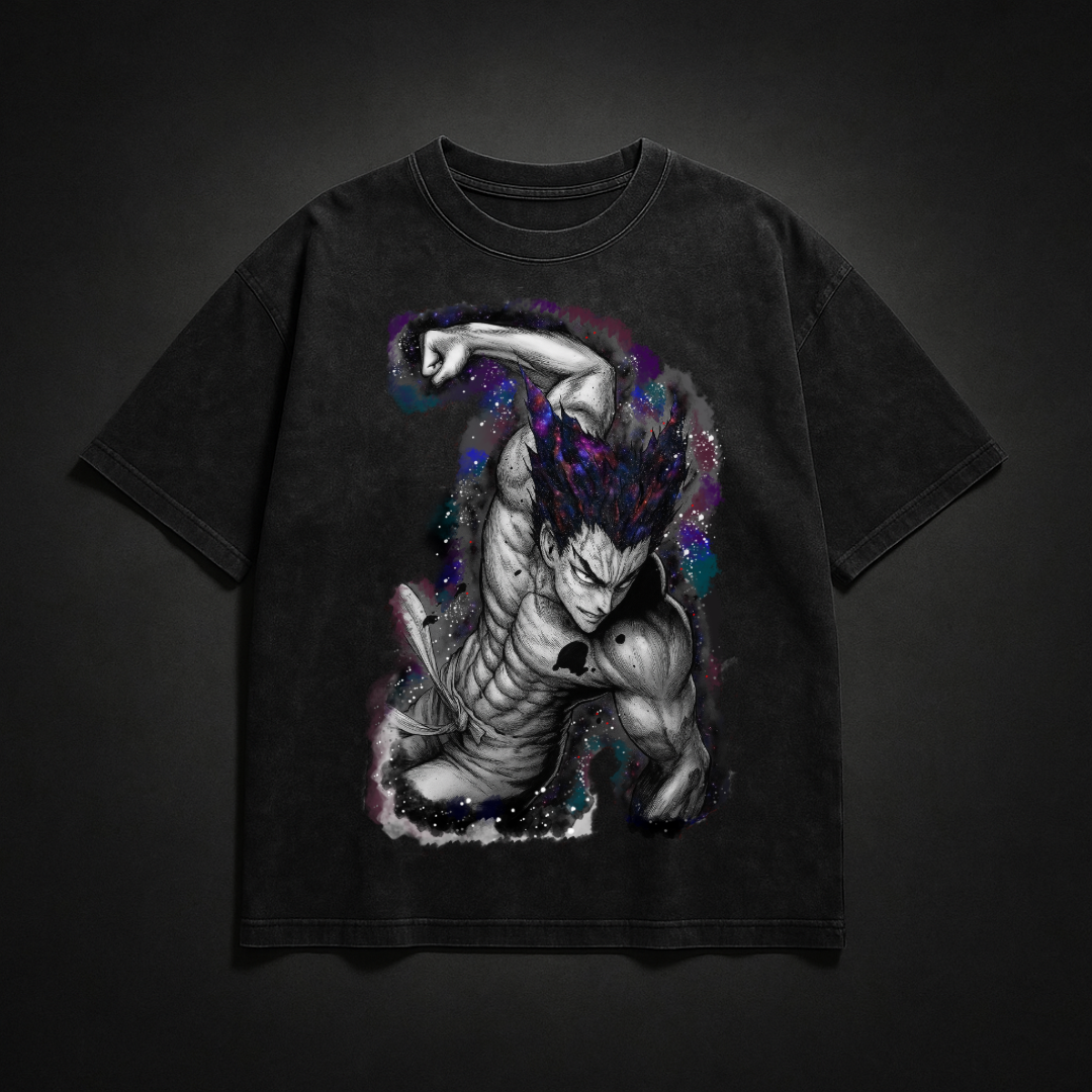 Garou V2 Washed Tee | One Punch Man