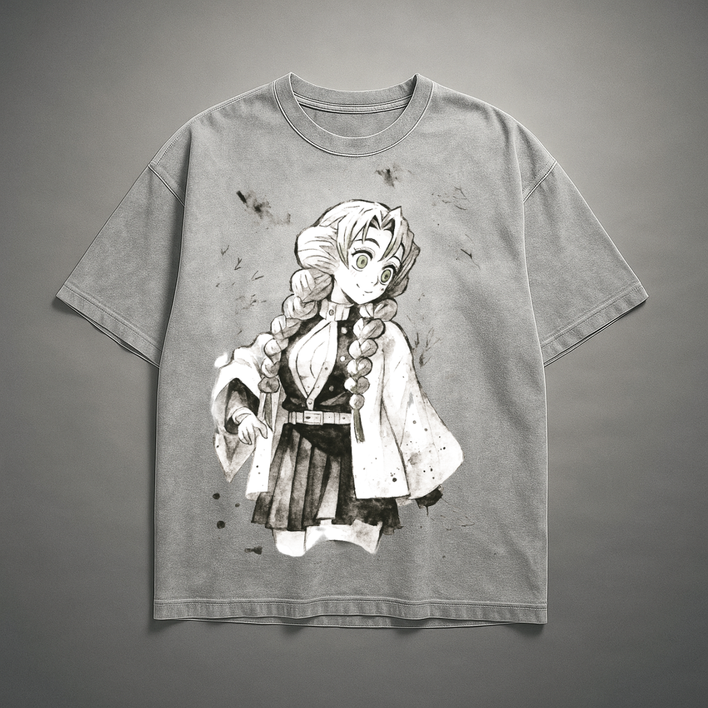Mitsuri Vintage V1 Washed Tee | Demon Slayer