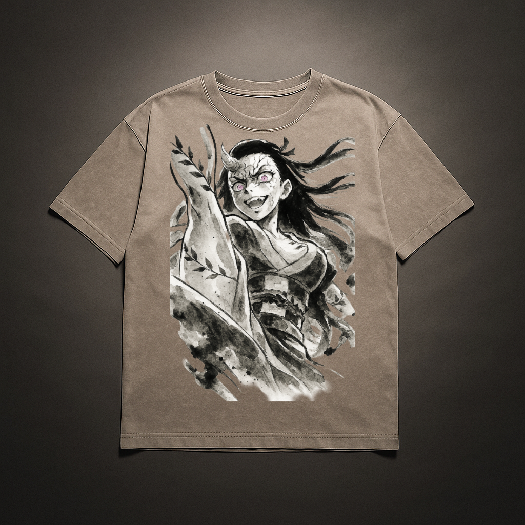 Nezuko Vintage V1 Washed Tee | Demon Slayer