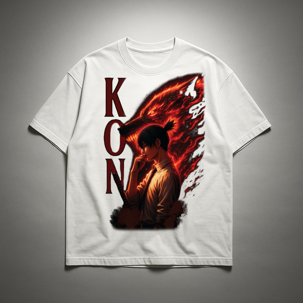 Aki V1 Oversized T-shirt | Chainsaw Man