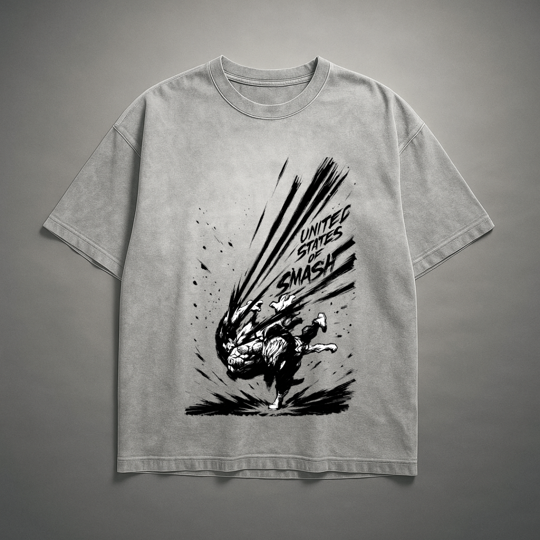 All Might V2 Washed Tee | MHA