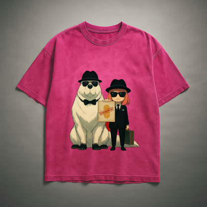 Anya and Bond Washed Tee | Spy X Family