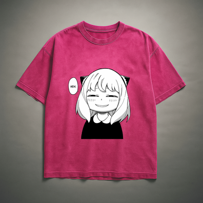 Anya V3 Washed Tee | Spy X Family