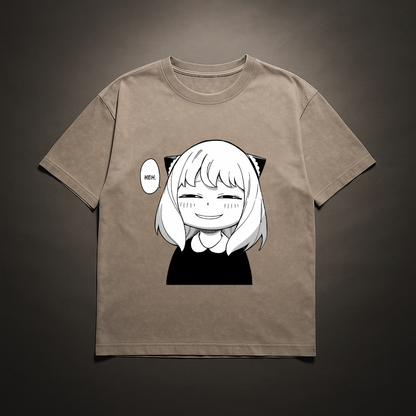 Anya V3 Washed Tee | Spy X Family