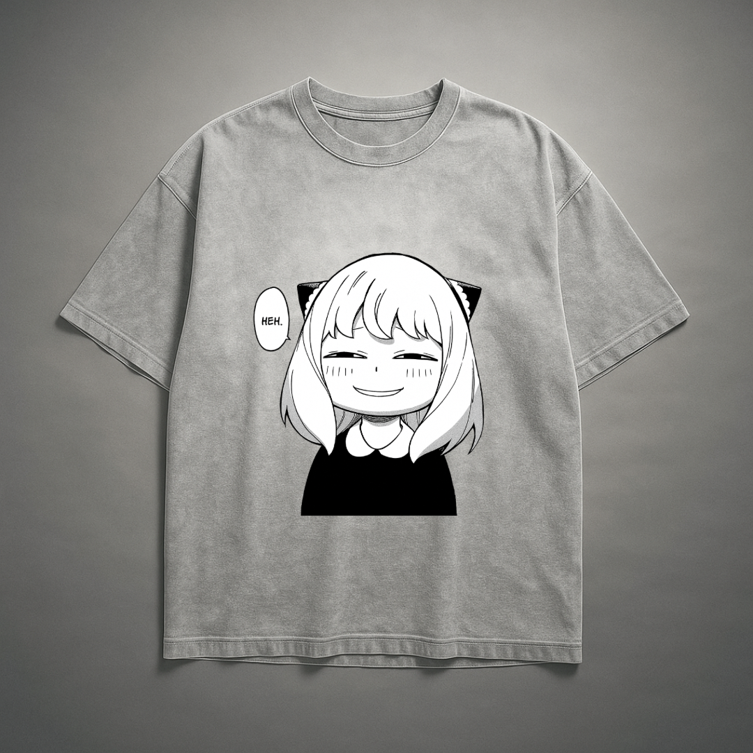 Anya V3 Washed Tee | Spy X Family