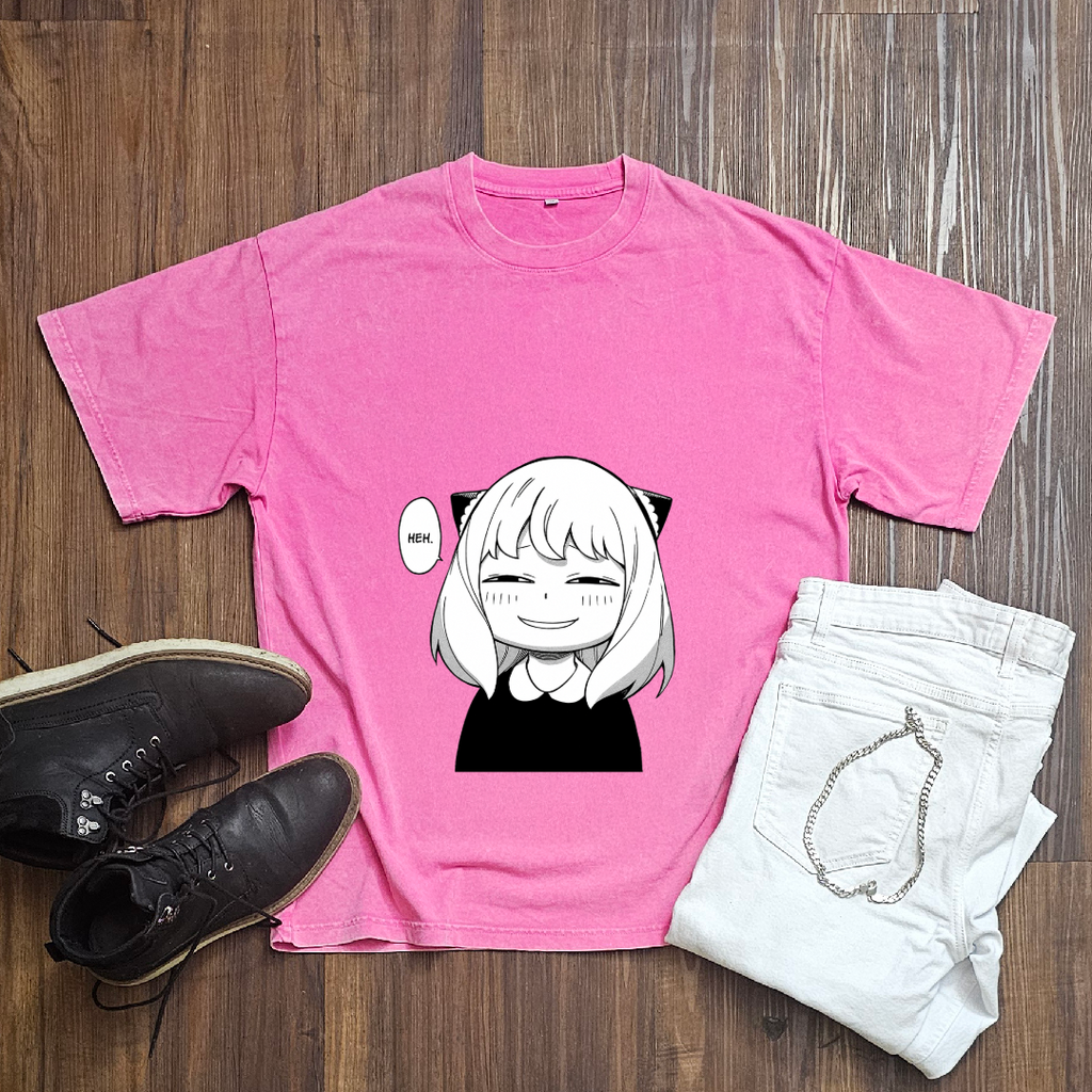 Anya V3 Washed Tee | Spy X Family