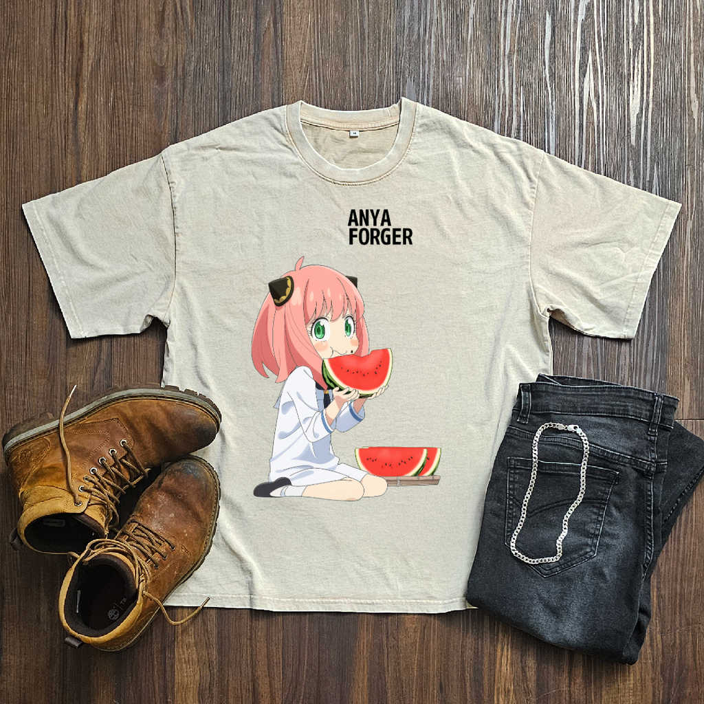 Anya V6 Washed Tee | Spy X Family