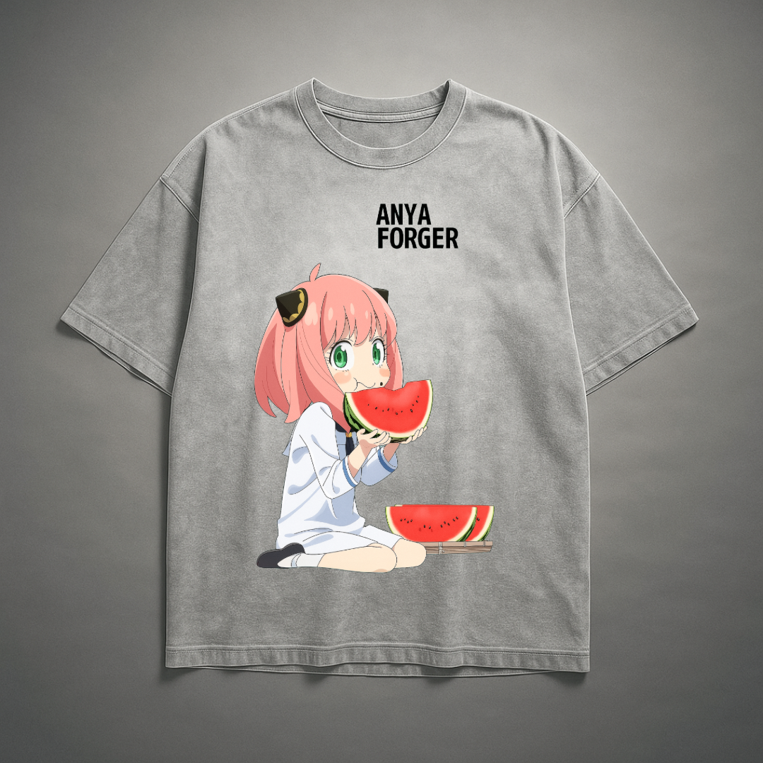 Anya V6 Washed Tee | Spy X Family