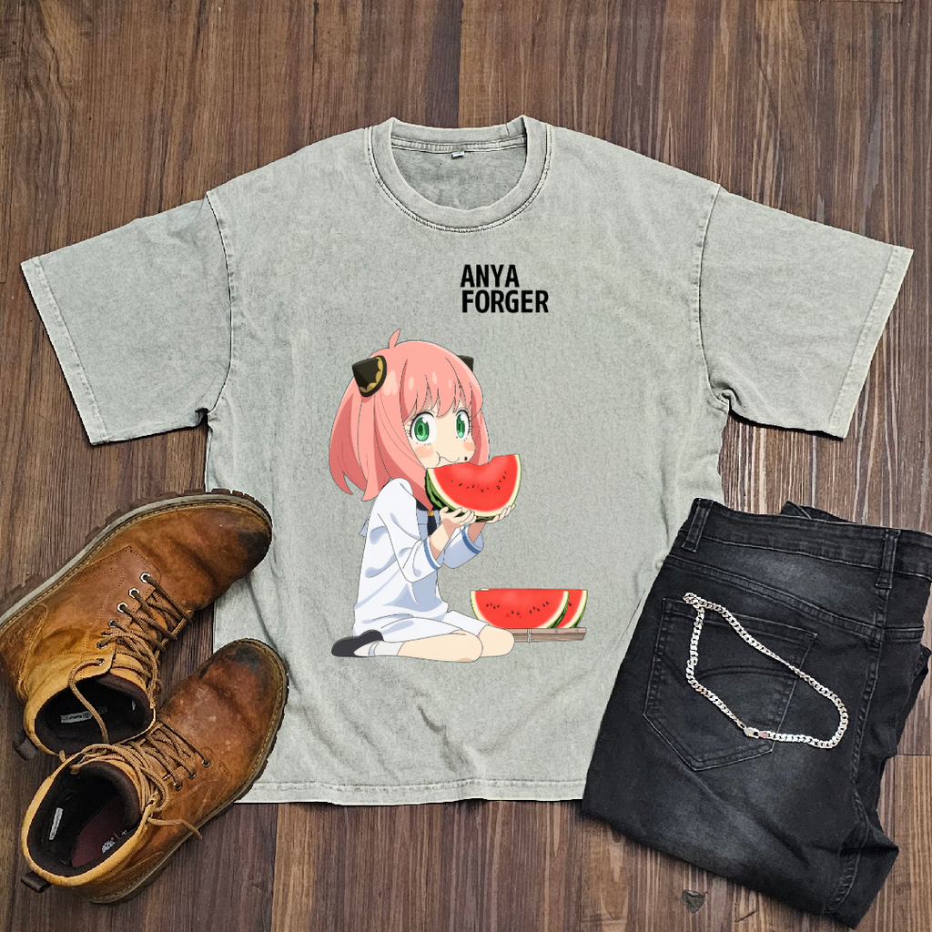 Anya V6 Washed Tee | Spy X Family