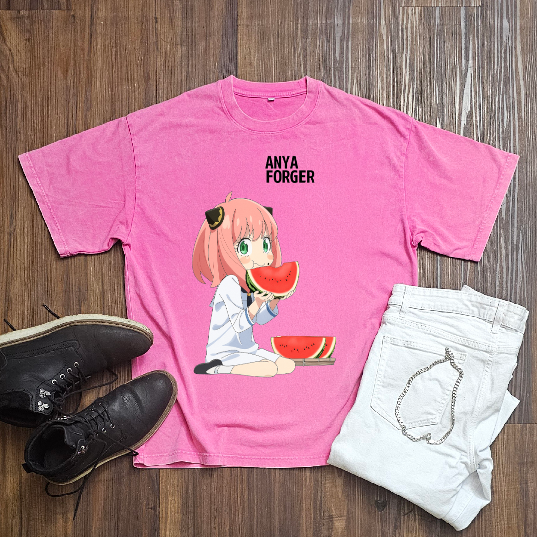 Anya V6 Washed Tee | Spy X Family