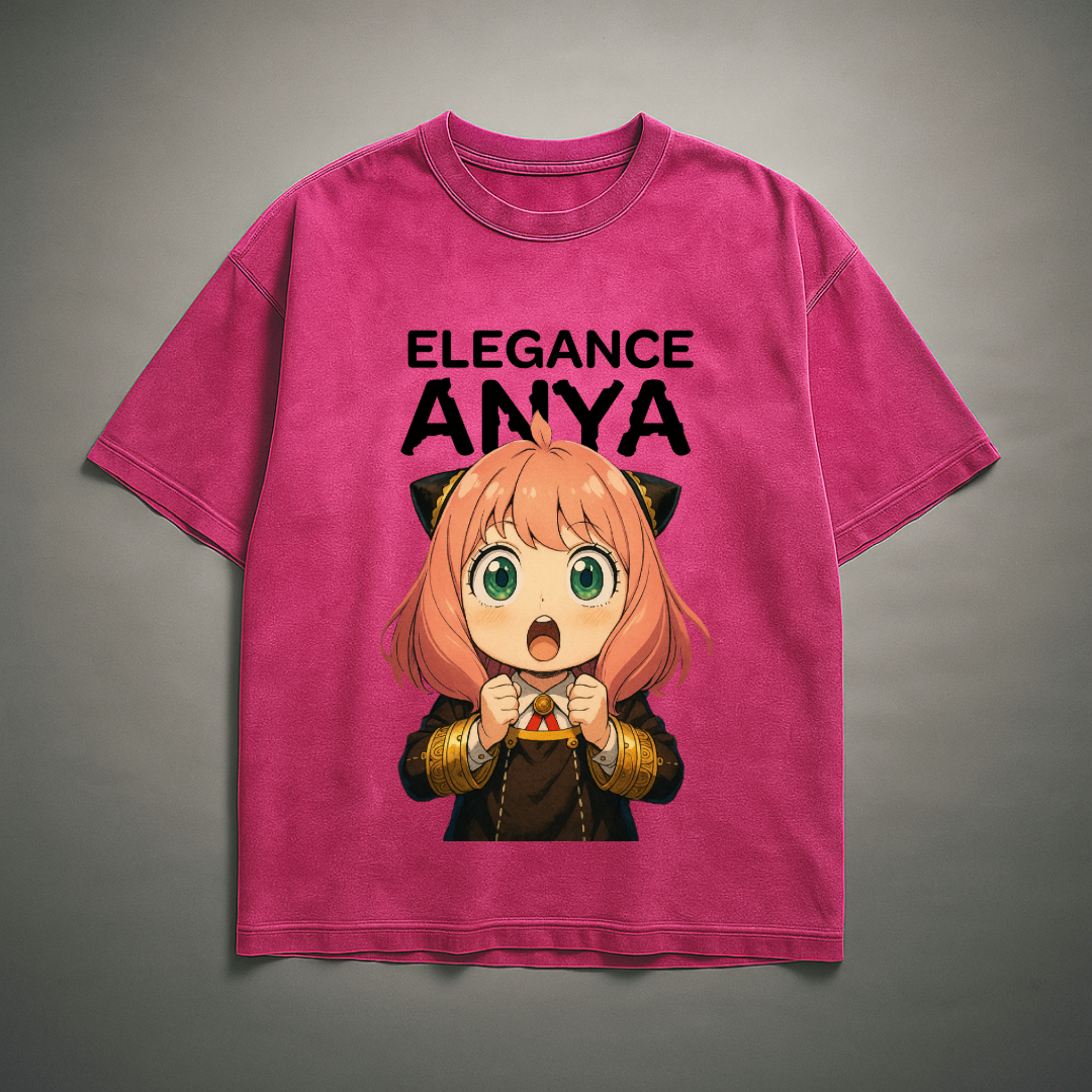 Anya V1 Washed Tee | Spy X Family