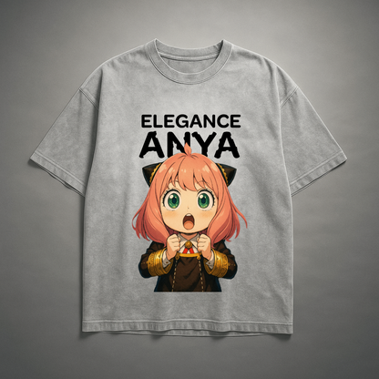 Anya V1 Washed Tee | Spy X Family