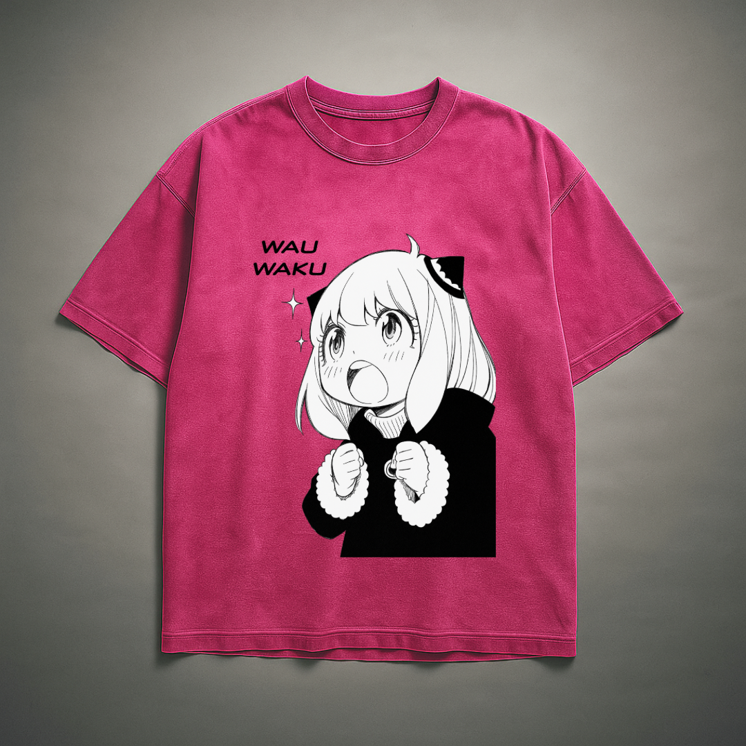 Anya V4 Washed Tee | Spy X Family