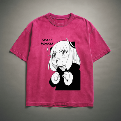 Anya V4 Washed Tee | Spy X Family