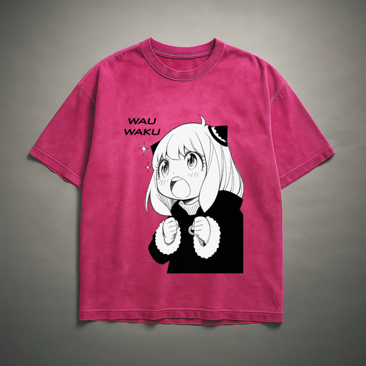 Anya V4 Washed Tee | Spy X Family