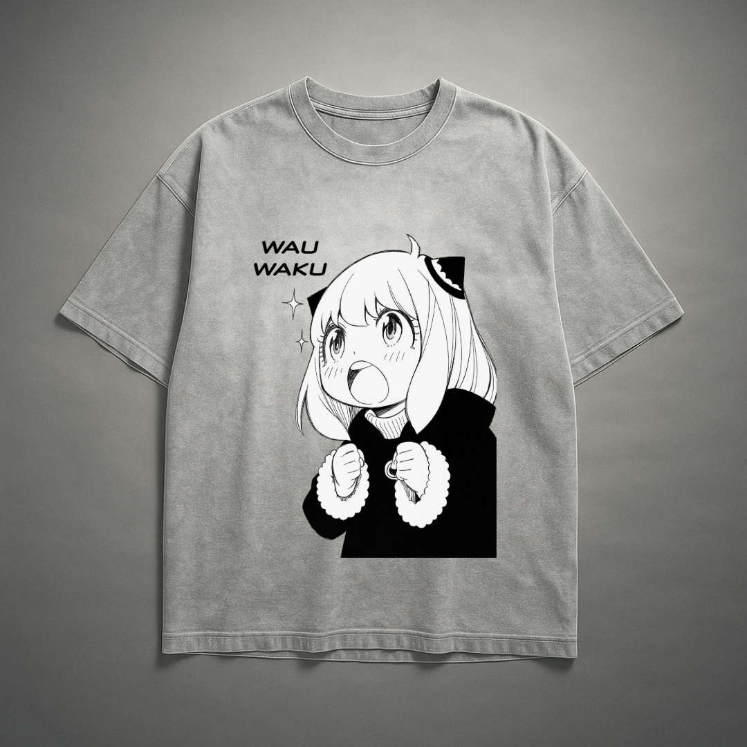 Anya V4 Washed Tee | Spy X Family