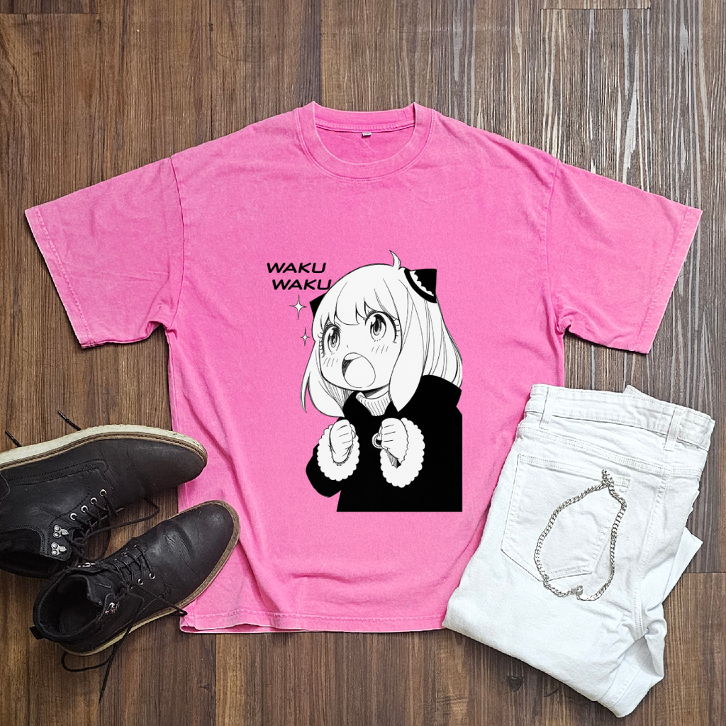 Anya V4 Washed Tee | Spy X Family