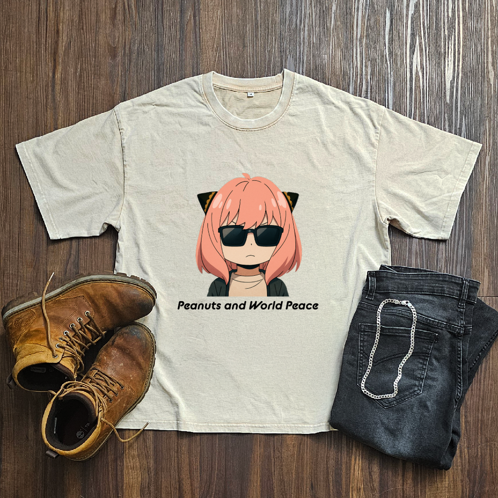Anya V2 Washed Tee | Spy X Family