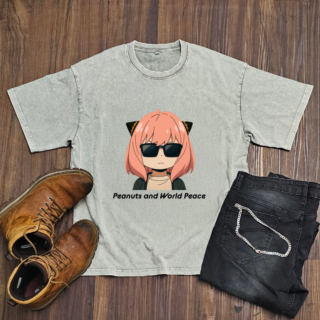 Anya V2 Washed Tee | Spy X Family