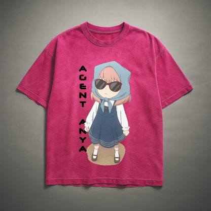 Anya V5 Washed Tee | Spy X Family