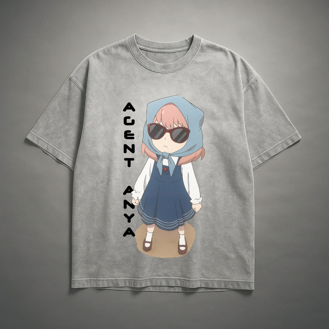 Anya V5 Washed Tee | Spy X Family