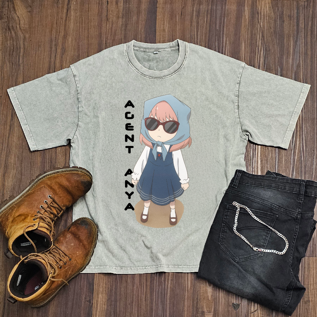 Anya V5 Washed Tee | Spy X Family