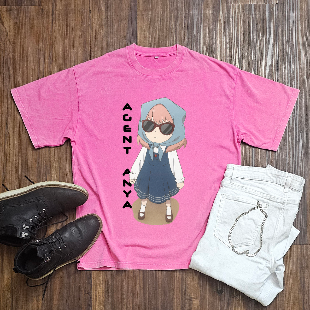 Anya V5 Washed Tee | Spy X Family