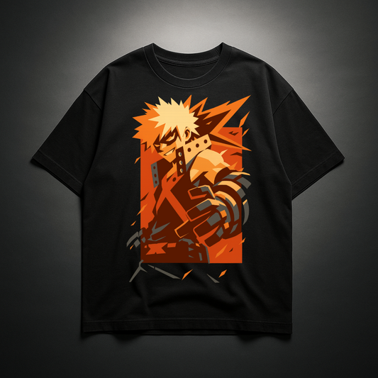 Bakugo V2 Oversized Tee | MHA