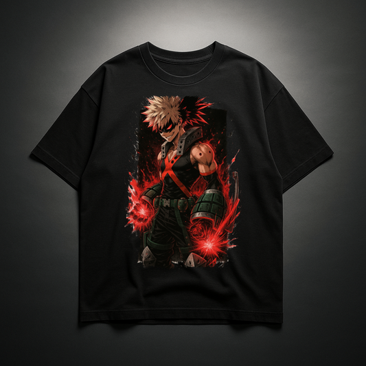 Bakugo V3 Oversized Tee | MHA