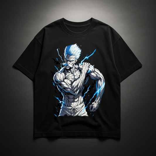 Silver Fang Oversized Tee | One Punch Man