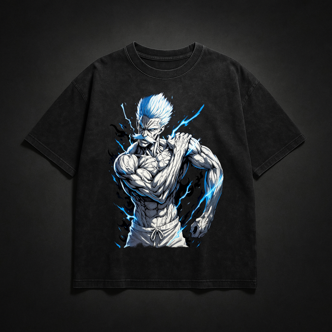 Silver Fang Washed Tee | One Punch Man