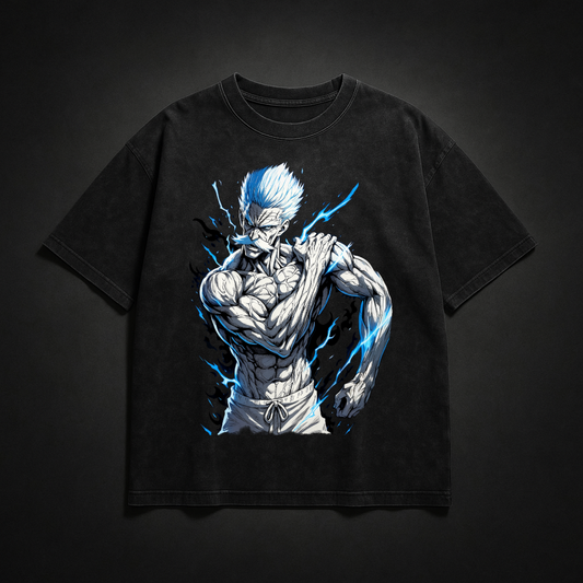 Silver Fang Washed Tee | One Punch Man