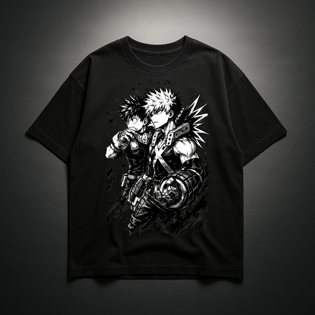 Deku & Bakugo V1 Oversized Tee | MHA