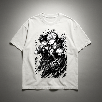 Deku & Bakugo V1 Oversized Tee | MHA