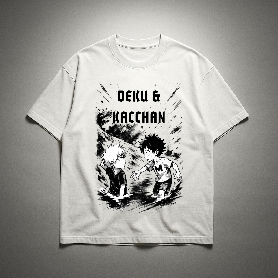 Deku & Bakugo V2 Oversized Tee | MHA