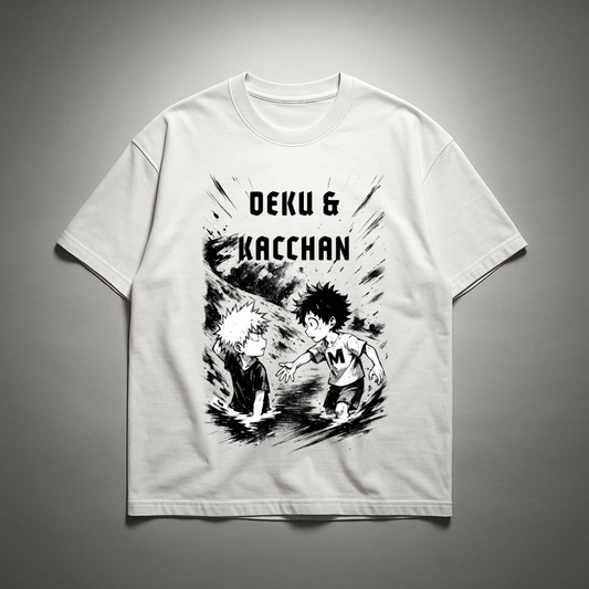 Deku & Bakugo V2 Oversized Tee | MHA