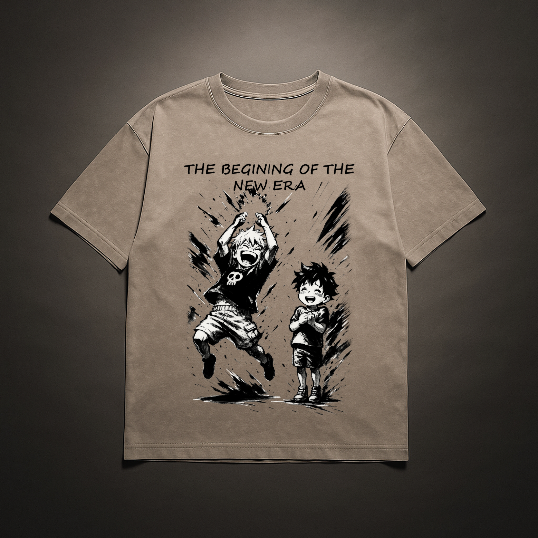Deku & Bakugo V3 Washed Tee | MHA