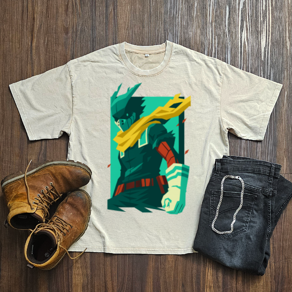 Deku V2 Washed Tee | MHA