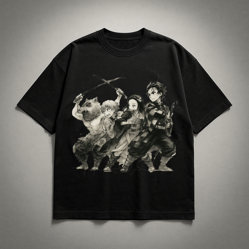 Demon Slayer Crew V1 Oversized T-shirt