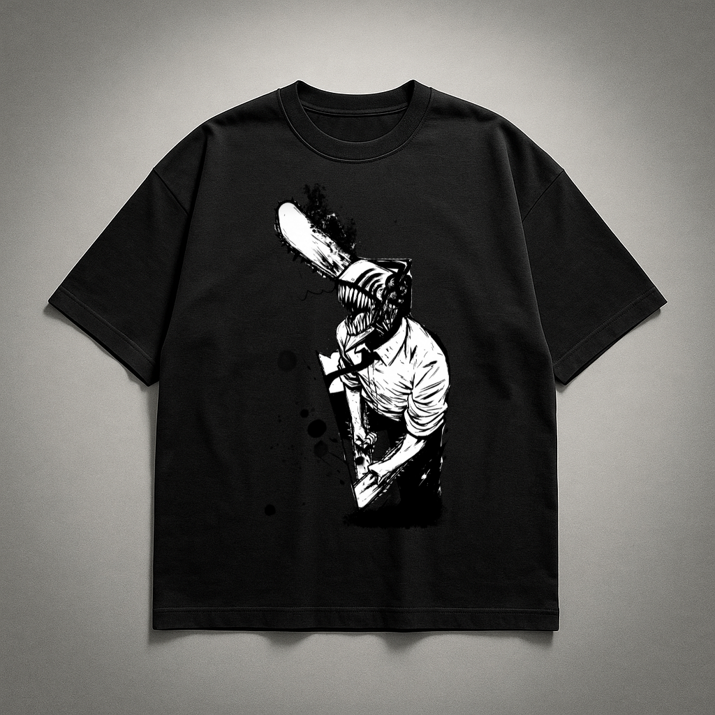 Denji V3 Oversized T-shirt | Chainsaw Man
